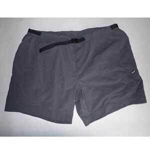 Patagonia Men's Gi III Shorts Grey Nylon Belted Hiking Outdoor XXL Gorpcore